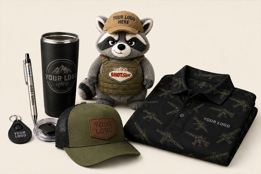 Custom patches, hats, and apparel we've produced